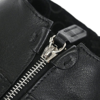 Celine Black Suede C Macadam Handbag
