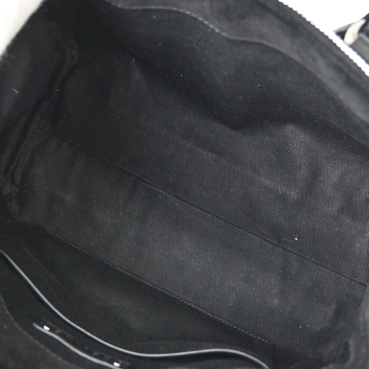 Celine Black Suede C Macadam Handbag