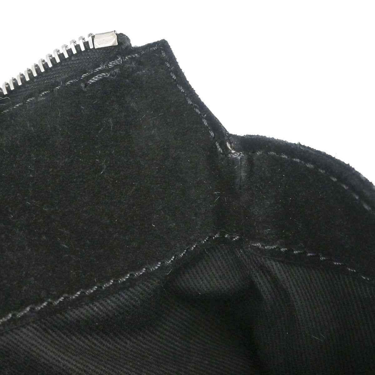 Celine Black Suede C Macadam Handbag