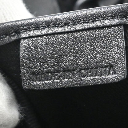 Celine Black Suede C Macadam Handbag