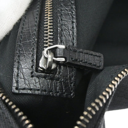 Gucci Black GG Canvas Horsebit Handbag