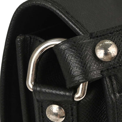 Louis Vuitton Black Taiga Andrei Shoulder Bag M32482