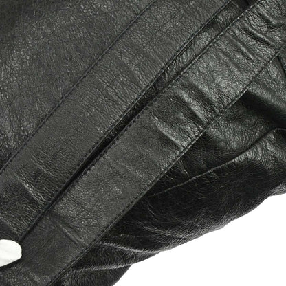 Balenciaga Black Lambskin Traveller Backpack