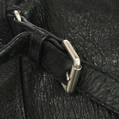 Balenciaga Black Lambskin Traveller Backpack