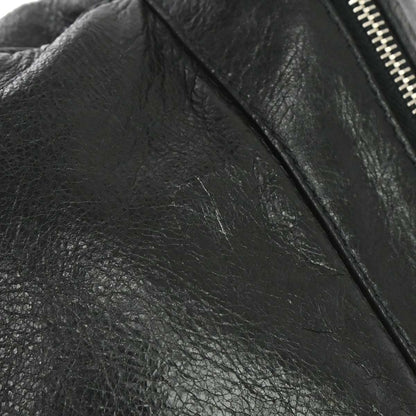 Balenciaga Black Lambskin Traveller Backpack