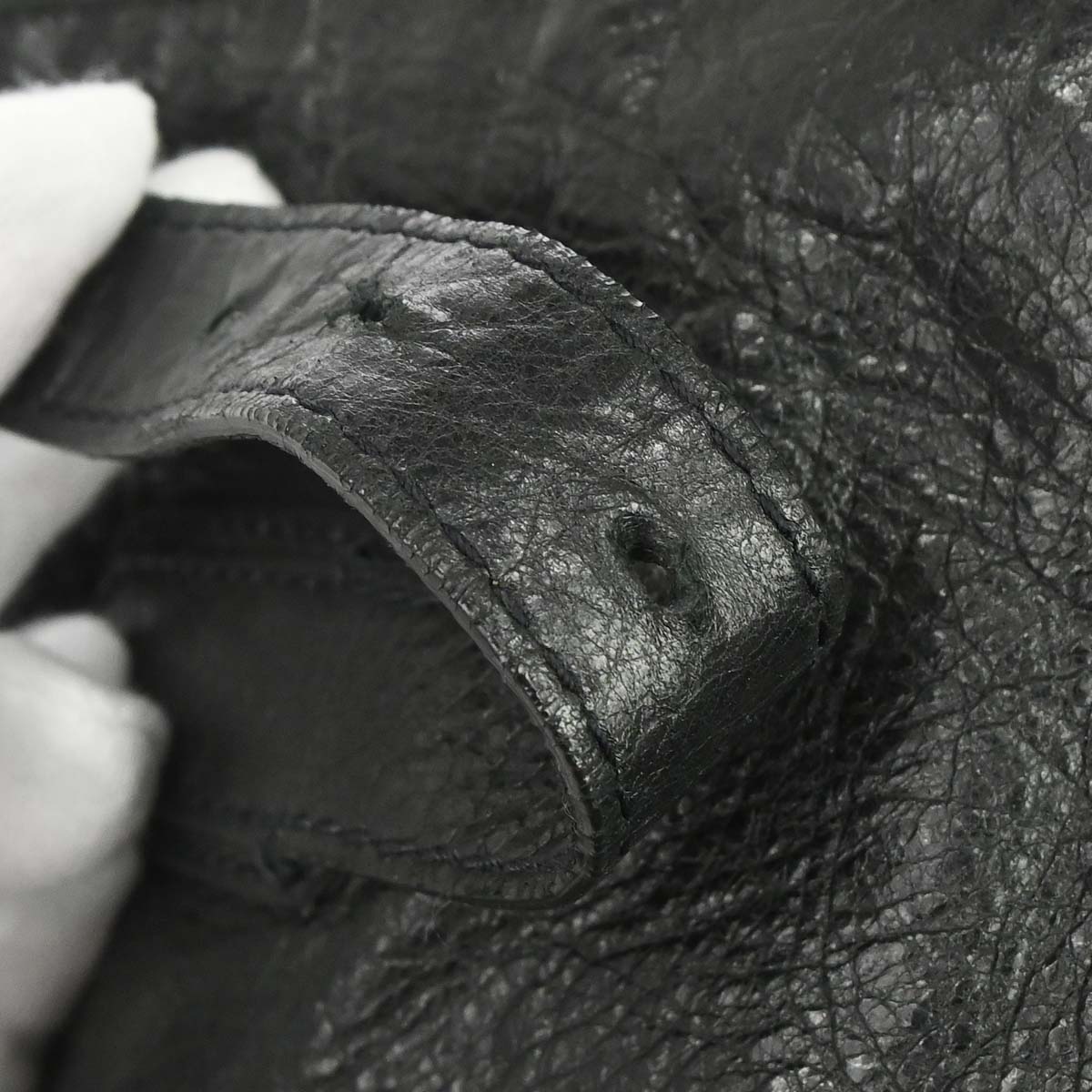Balenciaga Black Lambskin Traveller Backpack