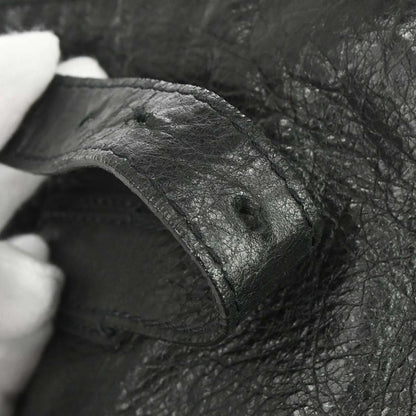Balenciaga Black Lambskin Traveller Backpack