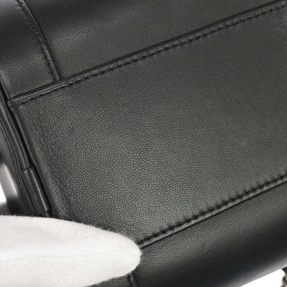 Chanel 2019 Black Lambskin Vanity 2way Shoulder Handbag