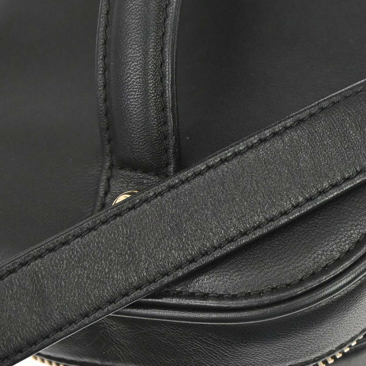 Chanel 2019 Black Lambskin Vanity 2way Shoulder Handbag