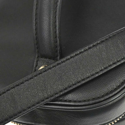 Chanel 2019 Black Lambskin Vanity 2way Shoulder Handbag