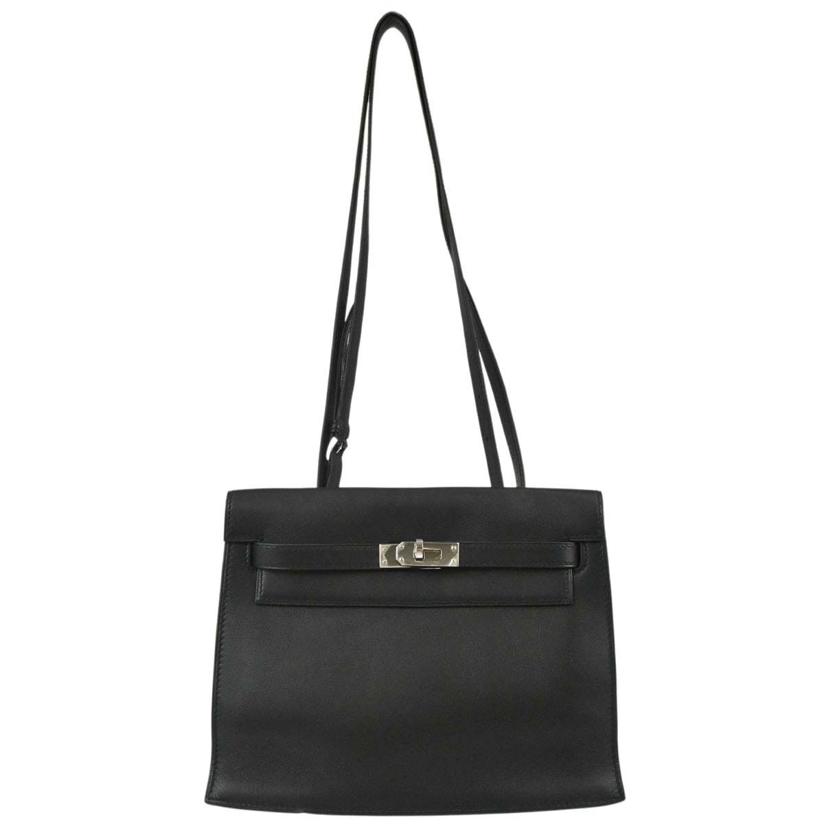 Hermes 2008 Black Swift Kelly Danse Bag