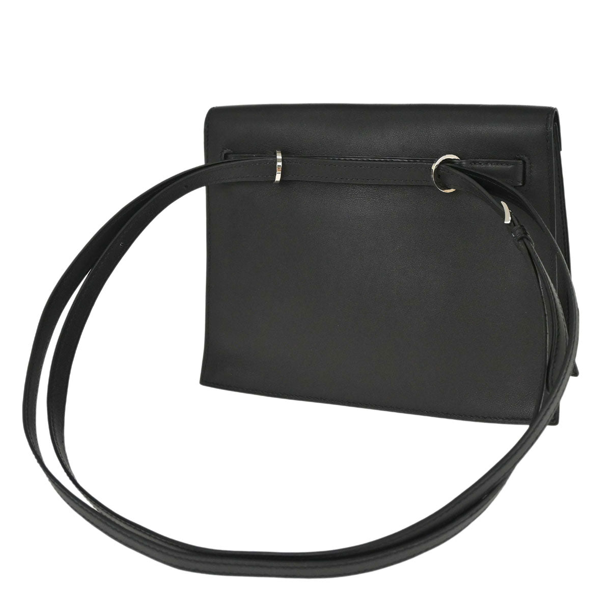 Hermes 2008 Black Swift Kelly Danse Bag