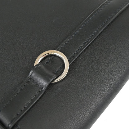 Hermes 2008 Black Swift Kelly Danse Bag