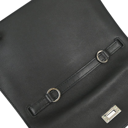 Hermes 2008 Black Swift Kelly Danse Bag