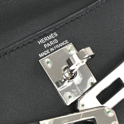 Hermes 2008 Black Swift Kelly Danse Bag