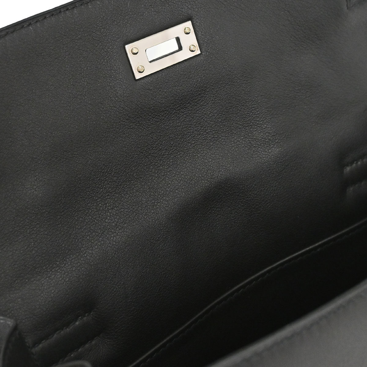 Hermes 2008 Black Swift Kelly Danse Bag