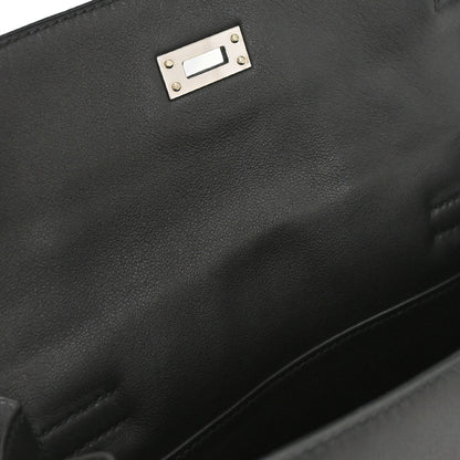 Hermes 2008 Black Swift Kelly Danse Bag