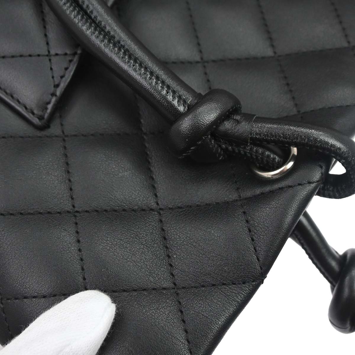 Chanel 2005-2006 Black Calfskin Cambon Ligne Tote Handbag