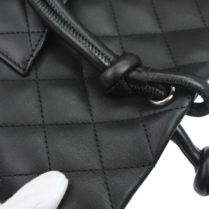 Chanel 2005-2006 Black Calfskin Cambon Ligne Tote Handbag