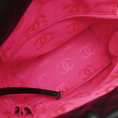 Chanel 2005-2006 Black Calfskin Cambon Ligne Tote Handbag
