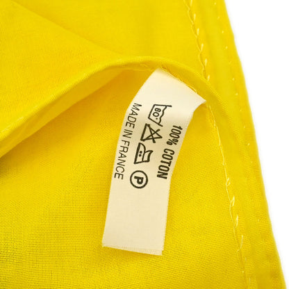 Chanel Big Scarf Pareo Yellow White