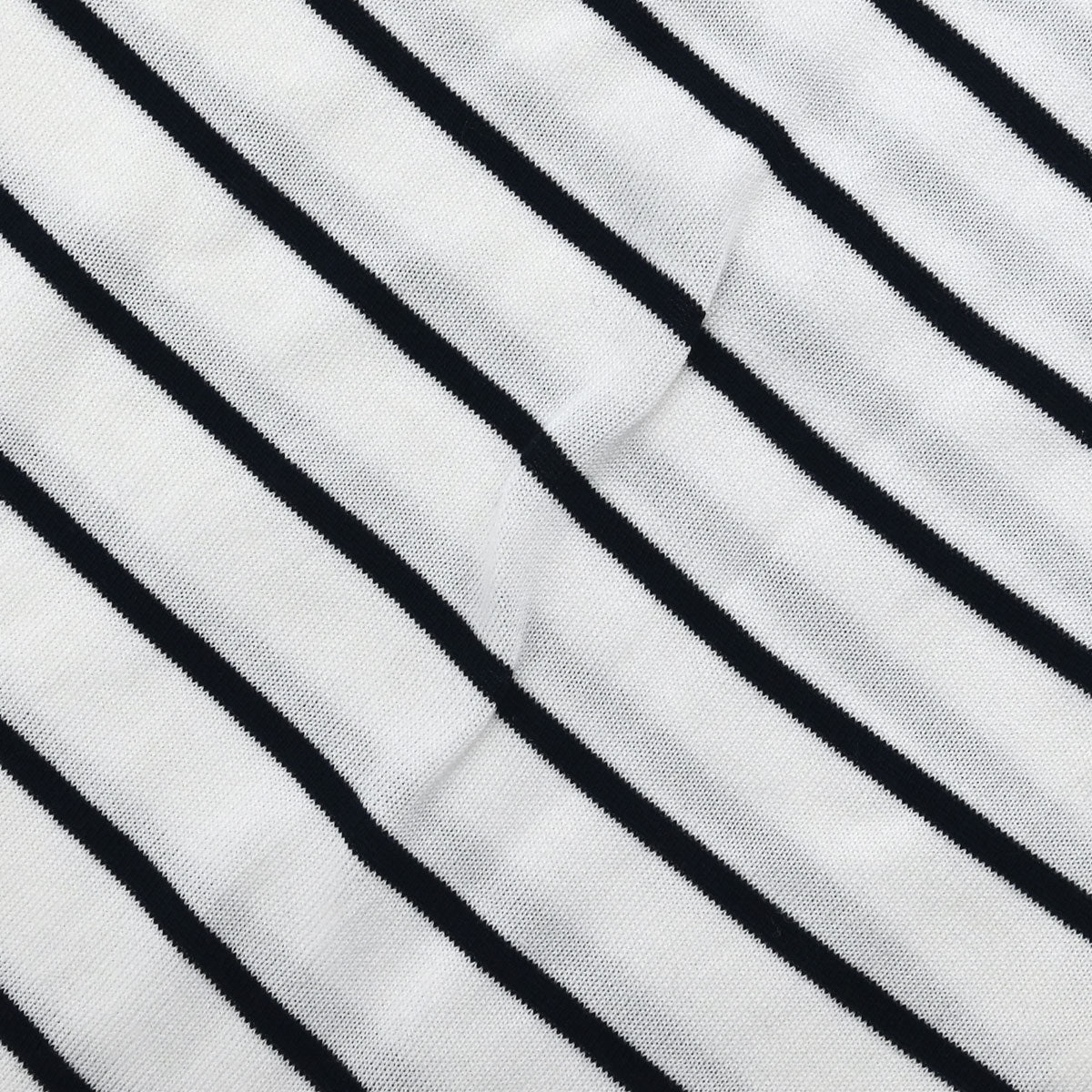 Chanel Short Sleeve Border Top White #36