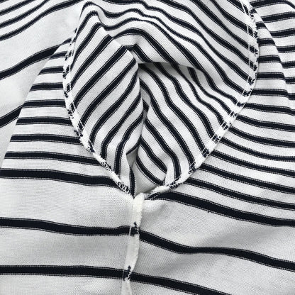 Chanel Short Sleeve Border Top White #36