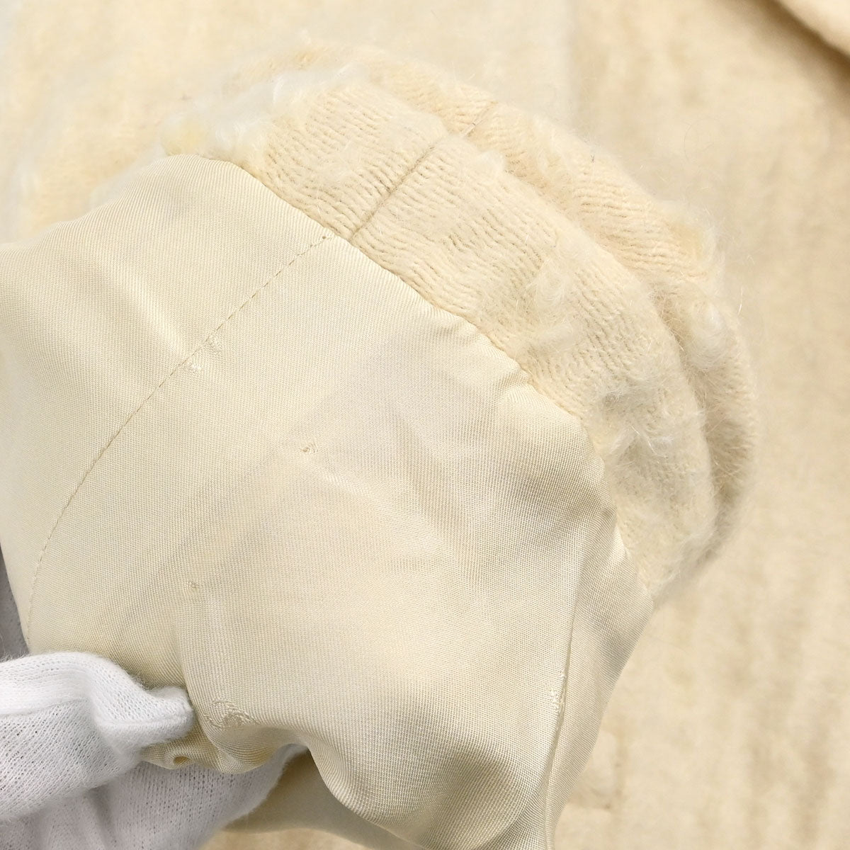 Chanel 1998 Single Breasted Jacket Ivory #42