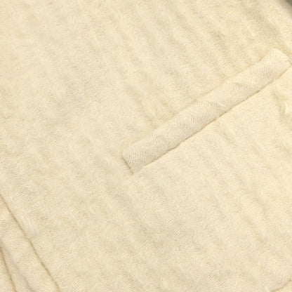Chanel 1998 Single Breasted Jacket Ivory #42