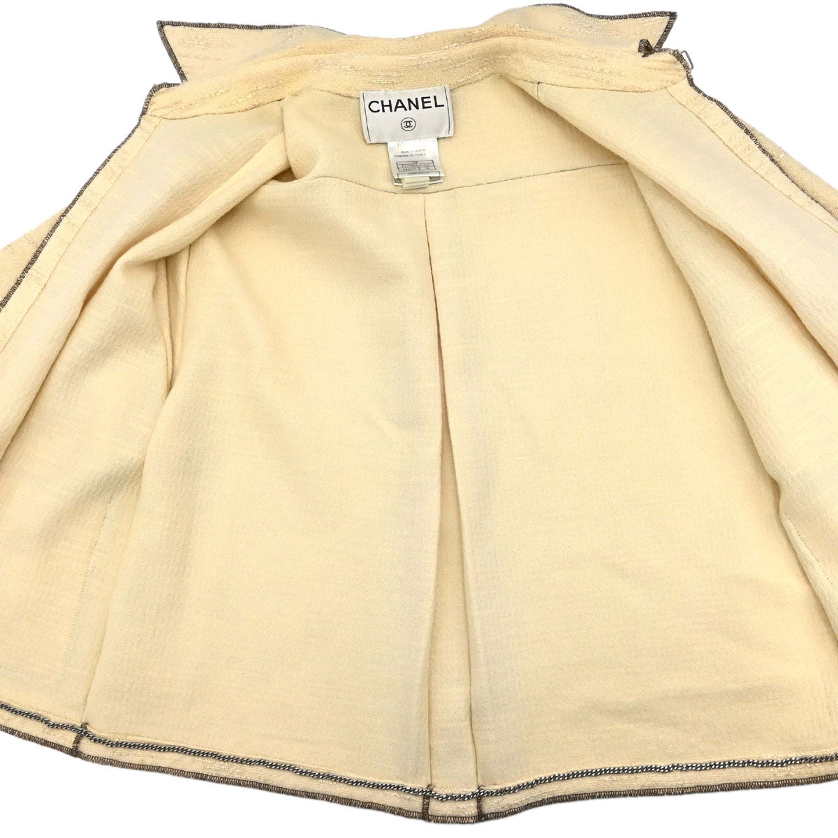 Chanel 1999 Jacket Beige #38