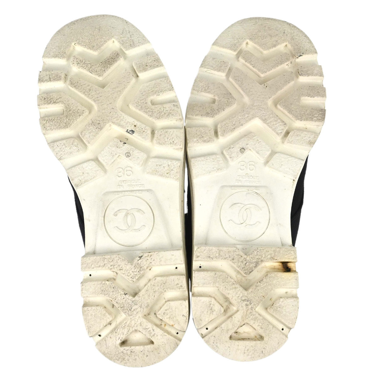 Chanel * Sneakers Black White Shoes #36 – AMORE Vintage Tokyo