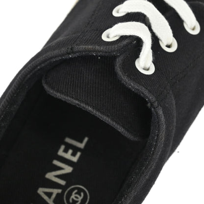 Chanel * Sneakers Black White Shoes #36