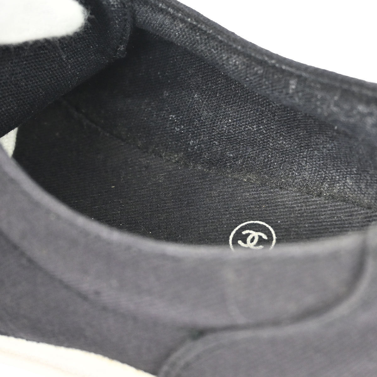 Chanel * Sneakers Black White Shoes #36