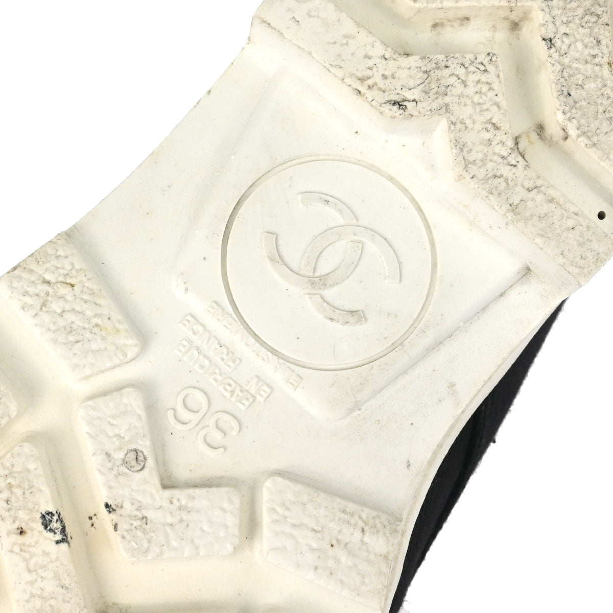 Chanel * Sneakers Black White Shoes #36