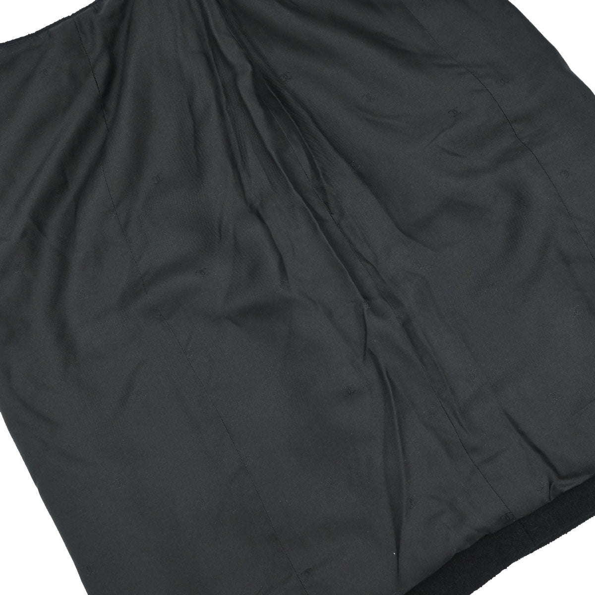Chanel 1996 Setup Suit Jacket Skirt Black #42