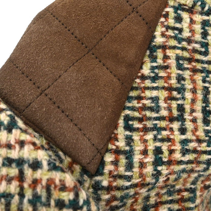 Chanel Single Breasted Tweed Jacket Brown
