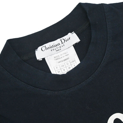 Christian Dior 2001 Logo Long Sleeve T-shirt Black #36