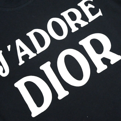 Christian Dior 2001 Logo Long Sleeve T-shirt Black #36