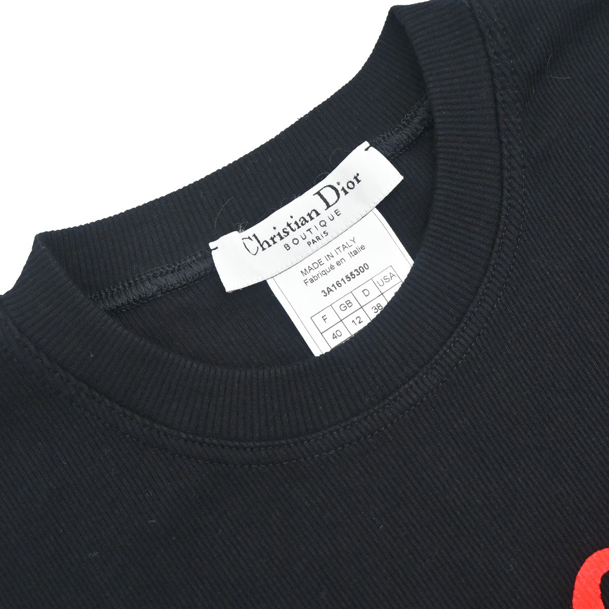 Christian Dior 2003 Sleeveless Tank Top Black #40