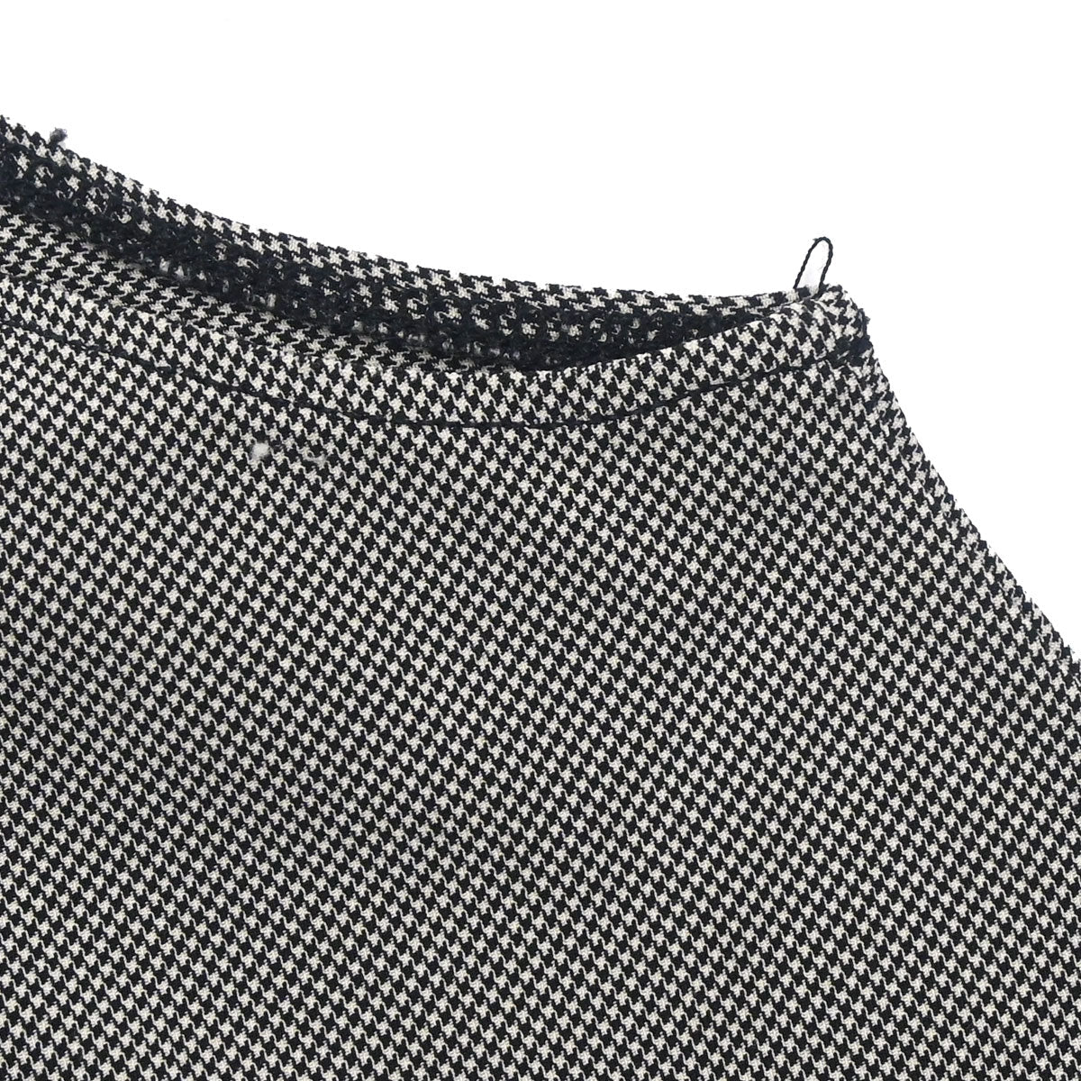 Christian Dior 2002 Sleeveless Tank Top Houndstooth Black #38