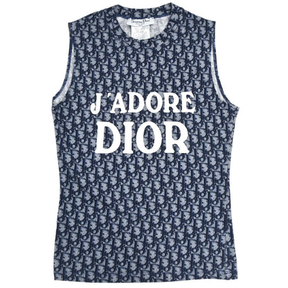 Christian Dior 2003 Trotter Tank Top Navy #36