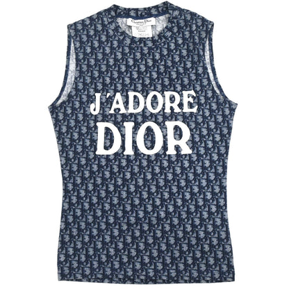 Christian Dior 2003 Trotter Tank Top Navy #36