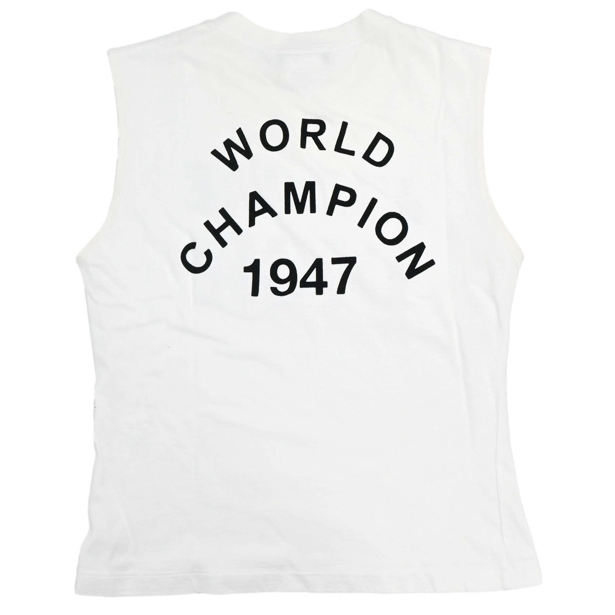 Christian Dior 2001 Sleeveless Tank Top White #40