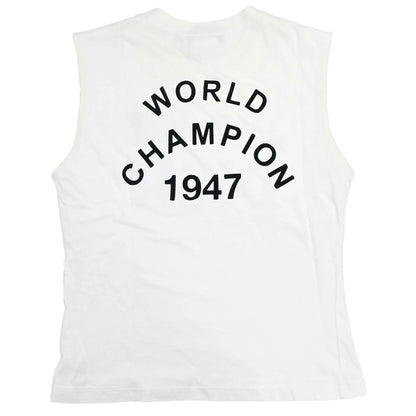 Christian Dior 2001 Sleeveless Tank Top White #40