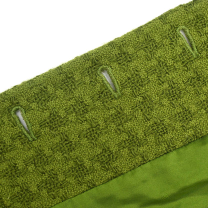 Chanel Single Breasted Jacket Tweed Houndstooth Green