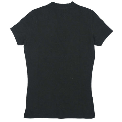 Christian Dior 2002 T-shirt Top Denim Print Black #38