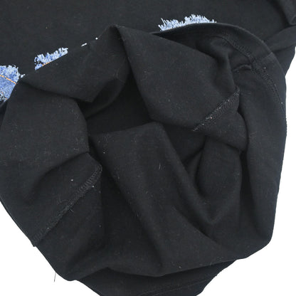 Christian Dior 2003 T-shirt Top Denim Print Black #36
