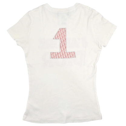 Christian Dior 2004 Short Sleeve T-shirt Top Trotter White #38