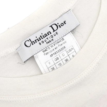 Christian Dior 2004 Short Sleeve T-shirt Top Trotter White #38