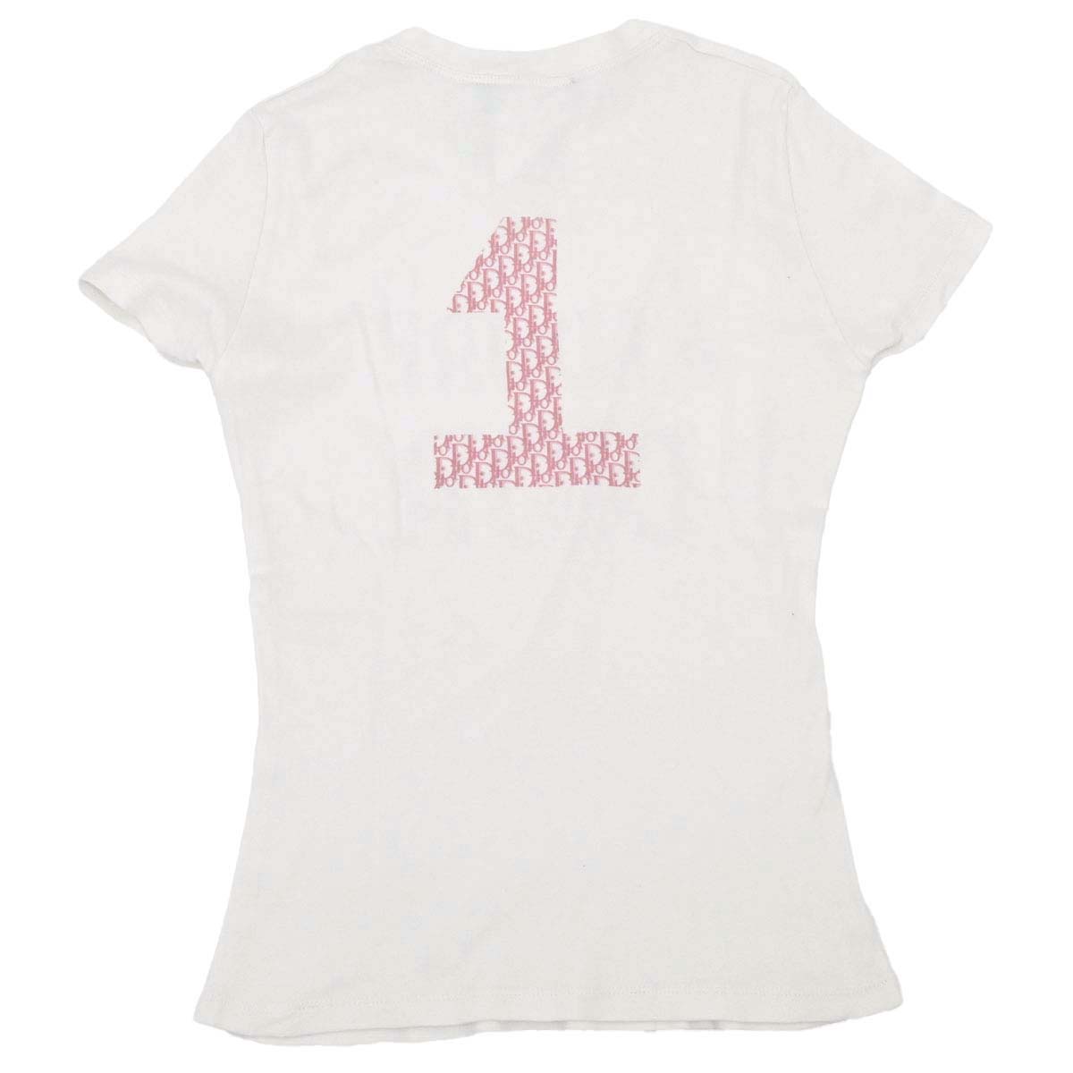 Christian Dior 2004 Short Sleeve T-shirt Top Trotter White #38